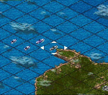 Konpeki no Kantai (Japan) screen shot game playing